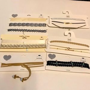 New Fashion Charming Choker Necklaces Bundle of 13